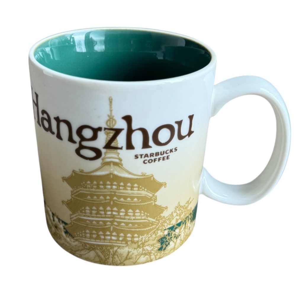 Starbucks Hangzhou mug Been There collector series 16 fl oz 2018